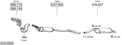 BOSAL SYS10052