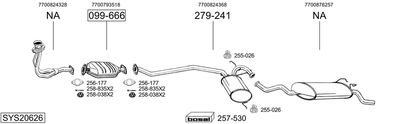 BOSAL SYS20626