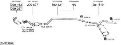 BOSAL SYS03904