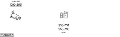 BOSAL SYS26292