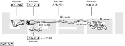 BOSAL SYS17473