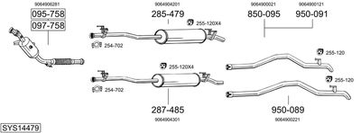 BOSAL SYS14479