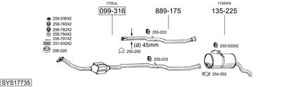BOSAL SYS17735