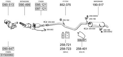 BOSAL SYS00960