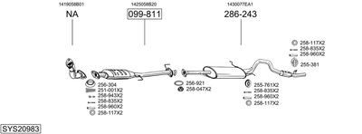 BOSAL SYS20983
