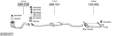 BOSAL SYS01277