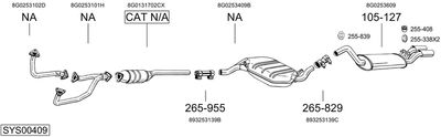 BOSAL SYS00409
