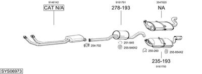 BOSAL SYS06973