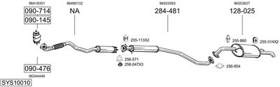 BOSAL SYS10010