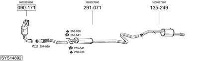 BOSAL SYS14892 BOSAL SYS14892