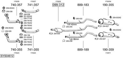 BOSAL SYS04612