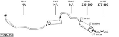 BOSAL SYS14160