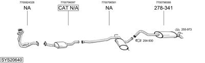 BOSAL SYS20640 BOSAL SYS20640
