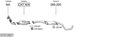 BOSAL SYS12927 BOSAL SYS12927