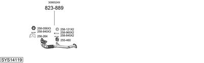 BOSAL SYS14119
