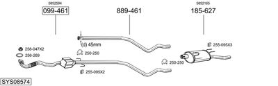 BOSAL SYS08574