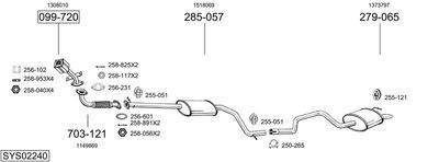 BOSAL SYS02240