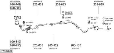 BOSAL SYS07884
