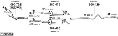 BOSAL SYS25026 BOSAL SYS25026