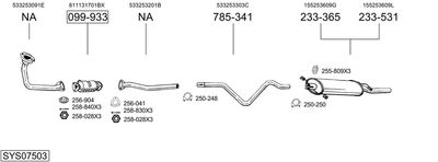 BOSAL SYS07503