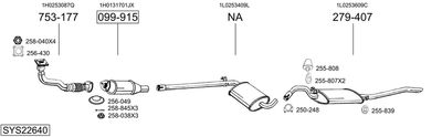 BOSAL SYS22640