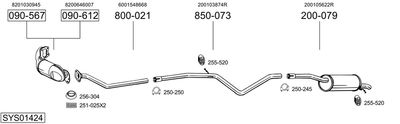 BOSAL SYS01424