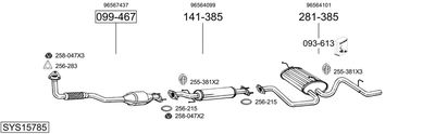 BOSAL SYS15785