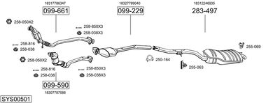 BOSAL SYS00501