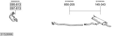 BOSAL SYS28996