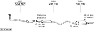 BOSAL SYS04444