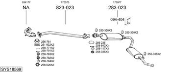 BOSAL SYS18569