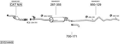BOSAL SYS14449