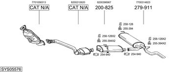 BOSAL SYS05576
