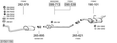 BOSAL SYS01150