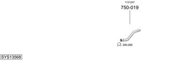 BOSAL SYS13568