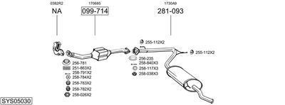 BOSAL SYS05030