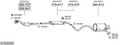 BOSAL SYS09259