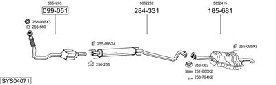 BOSAL SYS04071