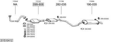 BOSAL SYS10412