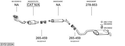 BOSAL SYS12034