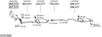 BOSAL SYS13920