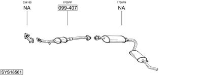 BOSAL SYS18561