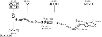 BOSAL SYS01438