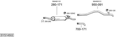 BOSAL SYS14502