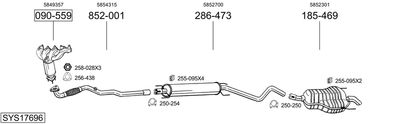 BOSAL SYS17696 BOSAL SYS17696