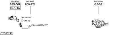 BOSAL SYS15248