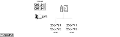 BOSAL SYS26450