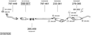 BOSAL SYS07628