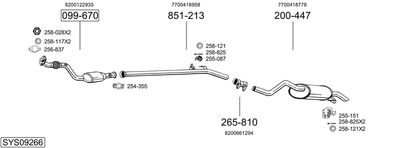 BOSAL SYS09266