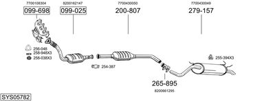 BOSAL SYS05782